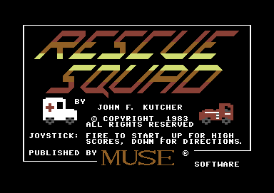 Rescue Squad screenshot 3 for Commodore 64